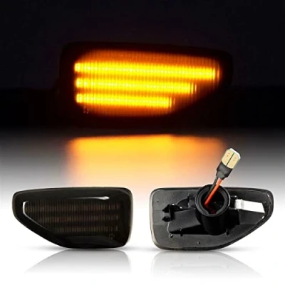 Abbildung von MR Style Led Seitenblinker Smoke passend für Dacia Logan II MCV BJ ab 2013&gt;
