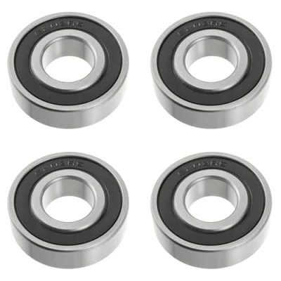 Abbildung von HUAREW 6203 2RS Kugellager, aus Lagerstahl 17mm x 40mm 12mm, Doppelt Geschirmte Rillenkugellager für DIY, Drehbänke, Motoren, 3D Drucker, Fräsmaschinen, verschiedene mechanische Geräte, etc(4Pcs)