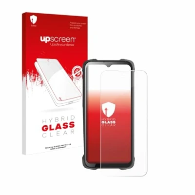 Abbildung von upscreen Schutzglas für Cubot King Kong 9 Schutzfolie, Glas Folie [Klar, 9H Panzerschutz, Anti Fingerprint]