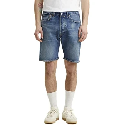 Abbildung von Levi&#039;s 501 ORIGINAL Jeans Shorts, Herren, Größe: 30, Dark indigo worn in