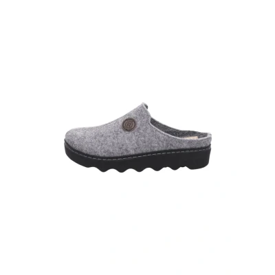 Abbildung von Rohde Easy N 35 Clogs Damen Hausschuhe Pantolette Filz 6120 80 grau, Schuhgröße:37 EU