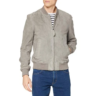 Abbildung von Schott NYC Herren LC300 Lederjacken, Light Grey, XL