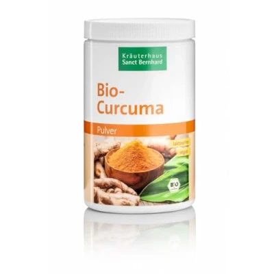 Abbildung von Sanct Bernhard Bio Curcuma Pulver, 100 % naturrein, Inhalt 500 g