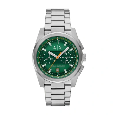Abbildung von Armani Exchange Herren Analog Quarz Uhr mit Edelstahl Armband AX2862
