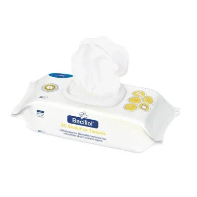 Abbildung von Bacillol 30 Sensitive Tissues 80 Tücher