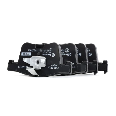 Abbildung von BREMBO P 06 075X Bremsbelagsatz für Verschleißwarnanzeiger vorbereitet ohne Zubehör BMW: 2 Coupe, Cabrio, X4