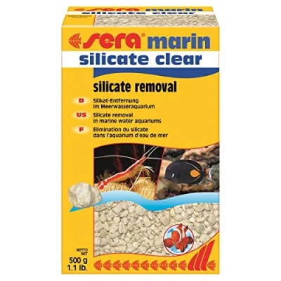 Abbildung von sera marin silicate clear 500 g Dauerhafte Silikat Entfernung