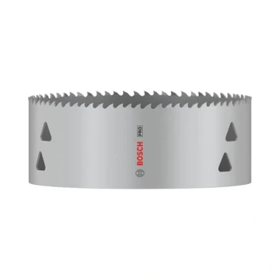 Abbildung von Bosch 1x PRO Multi Material Lochsäge (für Weichholz, Trockenbauwand, Ø 133 mm, Professional Zubehör Bohrmaschine/Schrauber)