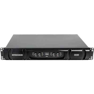 Abbildung von Pronomic MC4 600 Endstufe Ausgangsleistung (8 Ohm): 4x Watt (4 900 Stereo oder Parallel Modus Einstellbare Crossover Frequenz Schaltungstyp: Class D