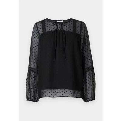 Abbildung von VILA Viedee LS SU NOOS Bluse, Damen, Größe: 36, Black
