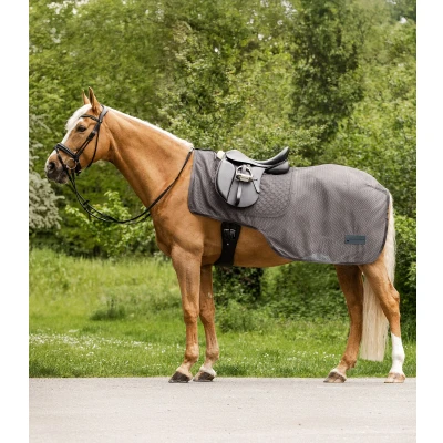 Abbildung von Fliegenausreitdecke COMFORT grau