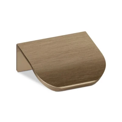Abbildung von SO TECH® Möbelgriff BLANKETT TOMMY Messingoptik gebürstet 40 350 mm, mm incl. Schrauben