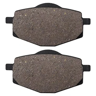 Abbildung von Yerbay Bremsbeläge Vorne für Yamaha DT125 LC R RE 1986 2007 （87 04 Vorne&amp;Hinten)/ YBR 125 2005 2006/ DT 200 1987/ XT 225 Serrow 86 06