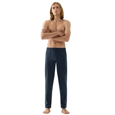 Abbildung von mey Nachtwäsche Hose, Herren, Größe: Medium, Yacht blue
