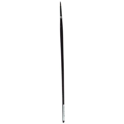 Abbildung von Winsor &amp; Newton 5730002 Galeria Acrylpinsel, aus Synthetikfasern, ideale Kontrolle für dickere Farbaufträge, langer Stiel, Rundpinsel Nr.2, 2,6mm