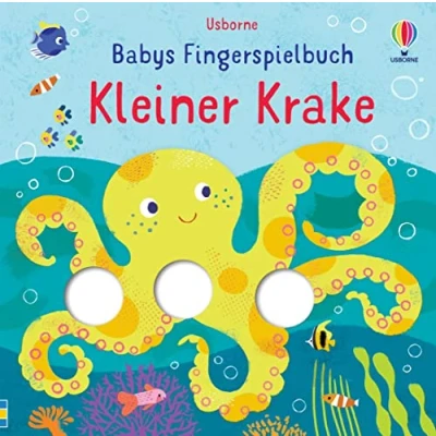 Abbildung von Babys Fingerspielbuch: Kleiner Krake: interaktives Mitmachbuch zur Förderung motorischer Fertigkeiten ab 1 Jahr (Babys Fingerspielbücher)