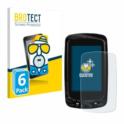 Abbildung von BROTECT Entspiegelungs Schutzfolie für Garmin Edge 810 (6 Stück) Matte Displayschutz Folie, Anti Reflex, Fingerprint