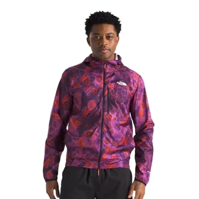 Abbildung von The North Face Higher RUN WIND Jacket Hardshelljacke, Herren, Größe: Small, Vivid flame