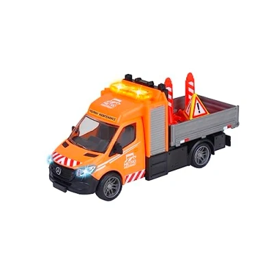 Abbildung von majORETTE Spielzeug Auto Spielzeugauto Baustelle Mercedes Benz Sprinter Platform 213742001