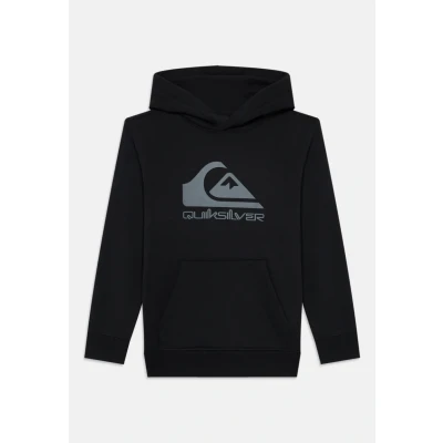 Abbildung von Quiksilver LOGO Hoodie Youth Unisex Kapuzenpullover, Größe: 152, Black