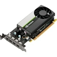 Abbildung von PNY NVIDIA T1000 8GB Professionelle Grafikkarte GDDR6 PCI Express 3.0 x16, Single Slot, 4X Mini DisplayPort, 8K Support, Ultraleiser aktiver Lüfter, Schwarz