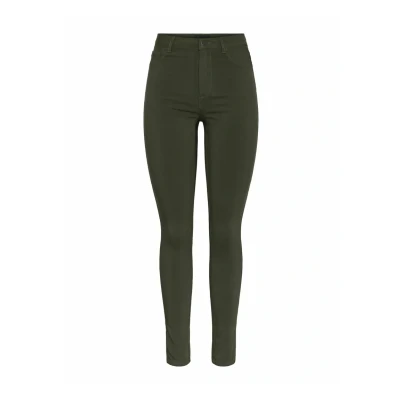 Abbildung von Pieces Pchigh NOOS Jeans Skinny Fit, Damen, Größe: 36, Forest night