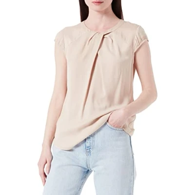 Abbildung von comma Damen 60.2.61.10.100.2134577 Bluse, 8212 braun, 40