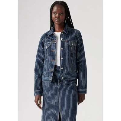 Abbildung von Levi&#039;s Original Trucker Jeansjacke, Damen, Größe: Small, Partly masked
