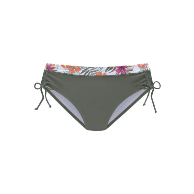 Abbildung von Venice Beach Bikinihose, Damen, Größe: 44, Weiß bedruckt