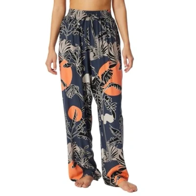 Abbildung von Schiesser Damen Schlafhose lang Webhose Mix + Relax Pyjamaunterteil, Multicolor 3_181198, 40
