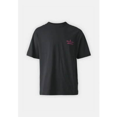 Abbildung von Jack &amp; Jones Jormykonos BACK TEE CREW NECK Tshirt print, Herren, Größe: XL, Black