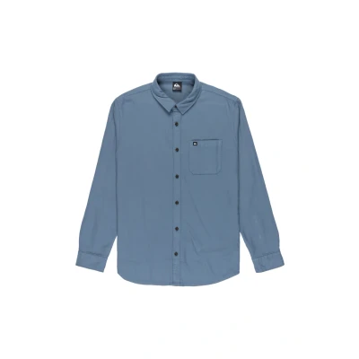 Abbildung von Quiksilver Motherfly Solid LS Shirt Blau XXL