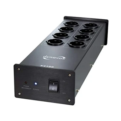 Abbildung von Dynavox X4100B Double Steckdosenleiste