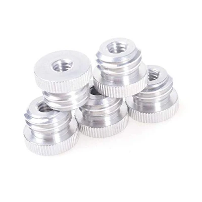Abbildung von ANGEEK 5 Pcs 1/4 inch Female to 5/8 Male Convert Screw Standard Adapter for Tripod Laser Level