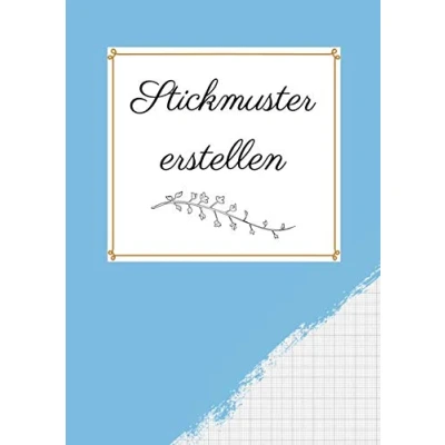 Abbildung von Stickmuster erstellen: Millimeterpapier zum entwerfen eigener und Embroidery Designs Sticken Punch Needle Papier