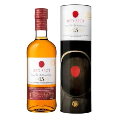 Abbildung von Red Spot 15 Years Old Single Pot Still Irish Whiskey 46% Vol. 0,7l in Tinbox