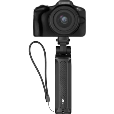 Abbildung von JJC Kamera Handgriff, Tischständer, Stativ, Selfie Stick, Handstabilisator für Canon, Nikon, Sony, DSLR, Digitalkamera, Camcorder