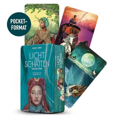 Abbildung von Licht und Schatten Taschen Tarot: 78 Karten mit Begleitbuch