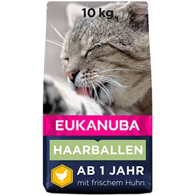 Abbildung von Eukanuba Euk Cat Adult Hairball Control 10 kg