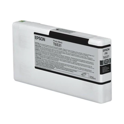 Abbildung von Epson T6531 (C13T653100) Druckerpatrone Foto Schwarz