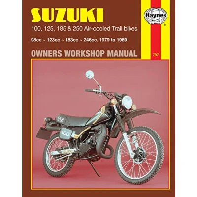 Abbildung von Suzuki 100, 125, 185 &amp; 250 Air Cooled Trail Bikes (79 89) (Owners Workshop Manual)