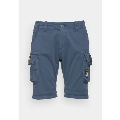 Abbildung von Alpha Industries CREW Patch Shorts, Herren, Größe: 30, New navy