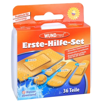 Abbildung von Erste Hilfe set Pflaster 36 Teile 1 P
