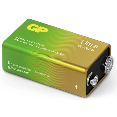 Abbildung von 9V Batterie GP Alkaline Ultra 1 Stück