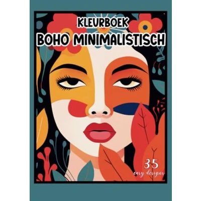 Abbildung von Boho Minimalistisch kleurboek 35 unieke en eenvoudige ontwerpen inspired Makkelijke kleurplaten