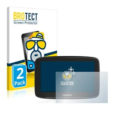 Abbildung von BROTECT Entspiegelungs Schutzfolie für TomTom GO Basic (6&quot;) (2 Stück) Matte Displayschutz Folie, Anti Reflex, Fingerprint
