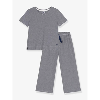 Abbildung von Petit Bateau Nachtwäsche Hose für Kinder, Größe: 110, Smoking marshmallow