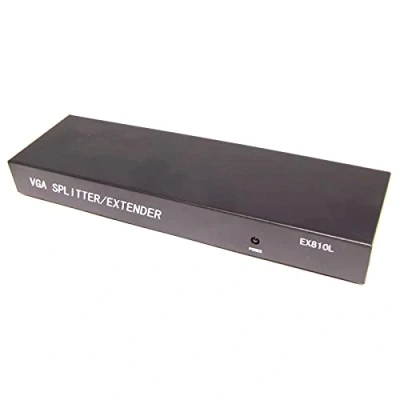 Abbildung von BeMatik DYLINK Extender VGA und Audio über UTP Cat.5 LOCAL 8 Ports