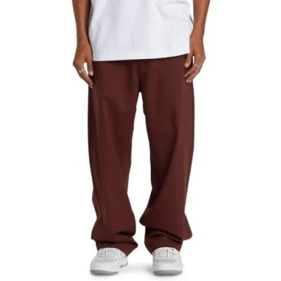 Abbildung von DC Shoes Worker Baggy Chino, Herren, Größe: 30x32, Bitter chocolate