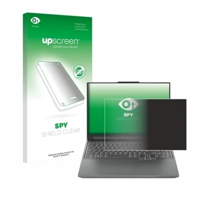 Abbildung von upscreen Anti Spy Blickschutzfolie für Lenovo Legion Slim 5 14 Privacy Screen Displayschutz Folie [Sichtschutz, Blaulichtfilter]
